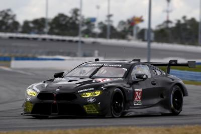 BMW M8 GTE, offizielle IMSA Testfahrten, Daytona