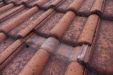 Bei der Dachbeschichtung werden die überdeckten Bereiche nicht gereinigt – sondern der Schmutz wird „versiegelt“