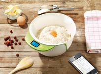 Rosenstein & Söhne Digitale Küchenwaage mit App-Steuerung