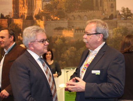 ITB 2018 Minister Guido Wolf und Mythos GF Wolfgang Schuetz.JPG