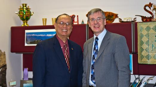 Dowell Chow und Matthias Müller in Silver Spring, MD, USA