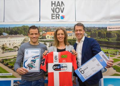 Grischa Niermann, Stefanie Eichel und Hans Christian Nolte freuen sich auf den Start des ProAm Teams in Berlin!