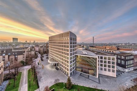 Neu im Portfolio der HanseMerkur Grundvermögen AG: der "Campus am Kunstpalast" in Düsseldorf