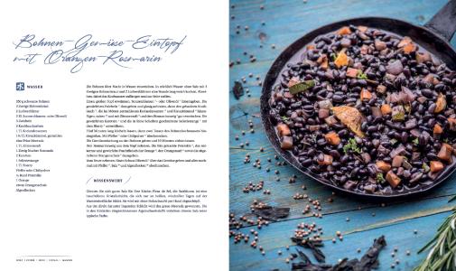 Cover: Glücksrezepte, Bohnen-Gemüse-Eintopf mit Orangen-Rosmarin