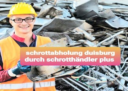 Kostenlose Schrottabholung Duisburg. Wir sind mobil und kommen dort hin wo Sie uns brauchen. Schrottabholung direkt vor Ort, immer in Ihrer Nähe! Wir sind Schrotthändler, die in ganz Duisburg Und Umgebung unterwegs sind. Kontaktieren Sie uns einfach per Telefon oder E-Mail.