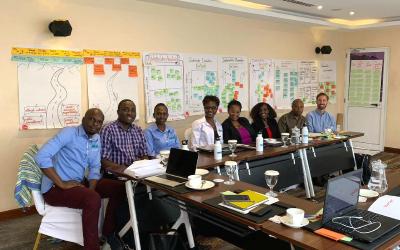 Workshop Gruppenbil in Kampala © STTA