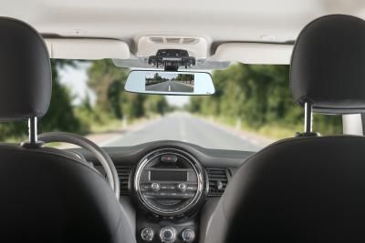 NX 6104 05 NavGear Full HD Rueckspiegel Dashcam. Rueckfahrkamera NAV 185.fhd