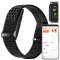 newgen medicals Smartes Fitnesstracker-Armband mit App, 150 mAh, bis 20 Tage, IP68