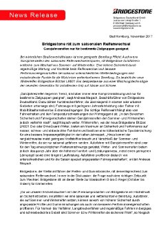 Bridgestone rät zum saisonalen Reifenwechsel.pdf