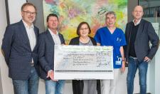 v. l.n.r.: Dr. Reinhold Schenkl, Peter Eisenhuth, Admira Knoll, Dr. Alfred Leipold und Henrik Hotz