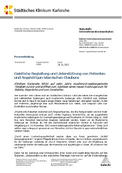 301122_PM_Geistliche Begleitung und Unterstützung von Patienten und Angehörigen islamischen Glau.pdf