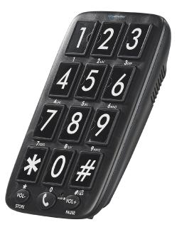 simvalley communications Senioren-Festnetz-Telefon XLF-30 mit 12 Foto- Schnellwahl-Tasten, Freisprecher