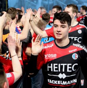 HC Erlangen - ein großes Talent ist der erst 20-jährige Benedikt Kellner (Jocki_Foto, Erlangen)