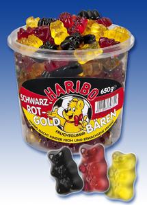 Die Europameisterschaft 2012 der "GOLDBÄREN": HARIBO "SCHWARZ-ROT-GOLDBÄREN"