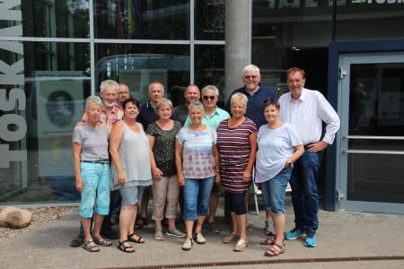 Die Bad Camberger Delegation vor der Toskana Therme Bad Sulza | © Toskanaworld