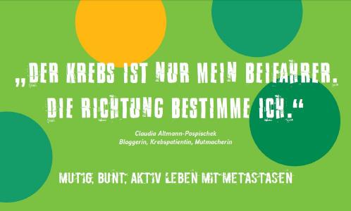 Information zum Netzwerk "Leben mit Metastasen" der Frauenselbsthilfe Krebs