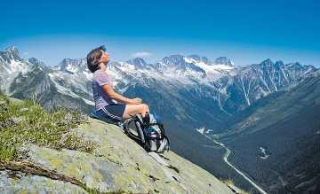 Sportlich: Trekking - komfortabel mit Gepäcktransport