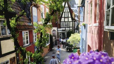 Das Schnoorviertel in Bremen