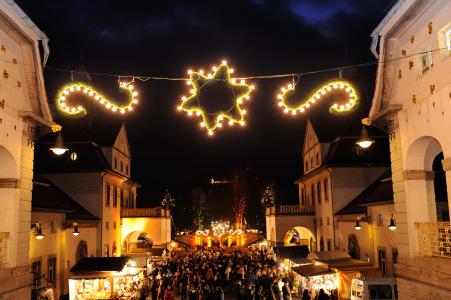 Christkindlmarkt im Sprudelhof, Bad Nauheim