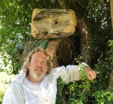 An 4 Tagen informiert Herbert Giess über die Imkerei in den Pfahlbauten. Copyright Herbert Giess