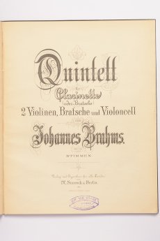 13_01_15_James Loeb_Musikalien4 Brahms op115 Erstausgabe.jpg