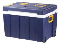 Xcase Thermoelektrische XXL-Trolley-Kühl- & Wärmebox, 12/24 & 230V, 50 Liter