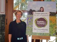 Die Umweltstiftung “Fondation Yves Rocher” ehrt GRD-Projektleiterin Andrea Steffen.
