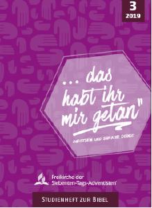 Studienheft zur Bibel © Cover: rasani design/Advent-Verlag