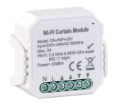 Luminea Home Control WLAN-Unterputzmodul für smarte Rollladen-Steuerung per App & Sprache