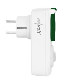 revolt Outdoor-Zeitschaltuhr mit 8-Std.-Timer & Lichtsensor, bis 3.680 Watt