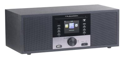 VR-Radio Stereo-Internetradio m. CD-Player, DAB+/FM, Farbdisplay, Wecker, 32 W