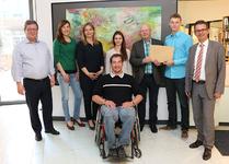 Spendenübergabe Carl-Engler-Schule Karlsruhe. Bildquelle: P. Geiger (Städtisches Klinikum Karlsruhe)