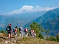 Auch in der Annapurna-Region gibt es eine Route für Trekking-Newcomer