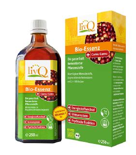 livQ Bio-Essenz Camu-Camu
Fermentierte Naturkost mit Vitamin C für Energie, Immunkraft und Psyche