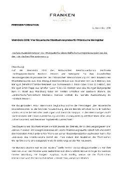 PM WeinGala 2018 Vier Bayerische Staatsehrenpreise für fränkische Weingüter.pdf