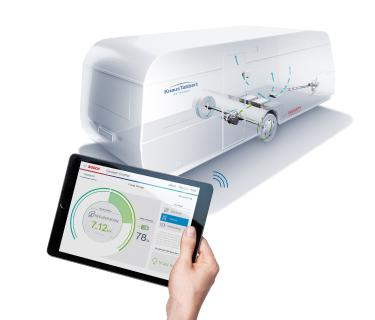 Das 48 Volt-System besteht unter anderem aus einer elektrifizierten Achse, Sensorik sowie Lithium-Ionen-Akkus von Bosch und ermöglicht die Erzeugung von elektrischer Energie (Bild: Bosch Engineering GmbH)