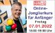 Jonglieren lernen - ONLINE - LIVE - KOSTENFREI - mit Deutschlands erfolgreichstem Jongliertrainer