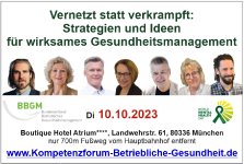 www.Kompetenzforum-Betriebliche-Gesuindheit.de