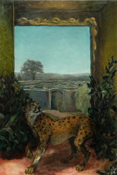 _Der Gepard_ Öl auf Leinwand _oil on canvas_ 145 x 100 cm 2021.JPG