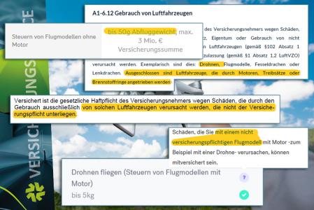 Versteckte Ausschlüsse von Drohnen in den Bedingungen der Privat-Haftpflicht ((c) Agnormark | Dreamstime.com)