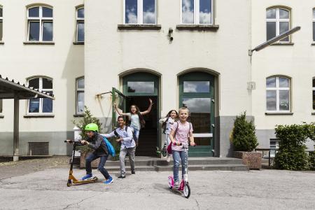 Mit HUDORA zur Schule