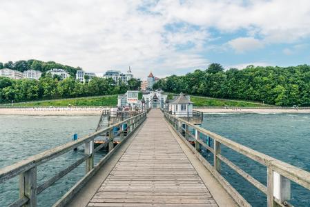 Die Seebrücke im Ostseebad Sellin, Foto: TMV/Süß
