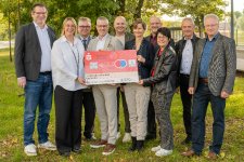 Scheckübergabe Bundeswehr Konzert