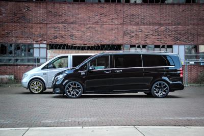 Neues Felgen-Highlight Tzunamee EVO an der Mercedes-Benz V-Klasse