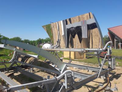 Die Sun oyster erreicht Temperaturen von 120 Grad