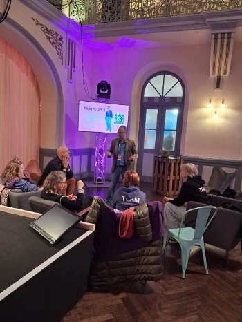 Oliver Langewitz beim Demokratie-Workshop 2