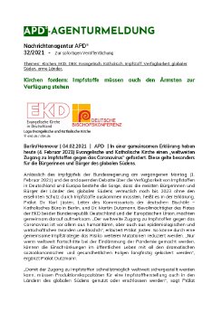APD_32_2021_Kirchen fordern- Impfstoffe müssen auch den Ärmsten zur Verfügung stehen.pdf