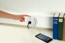 revolt Steckdose mit 360° drehbarem Doppel-USB-Netzteil, 3,4 A / 17 Watt