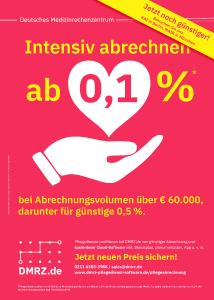 Mit DMRZ.de Intensivpflege günstiger online abrechnen.