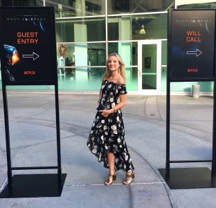 Vanessa Eichholz bei der Premiere von "Lost in Space"